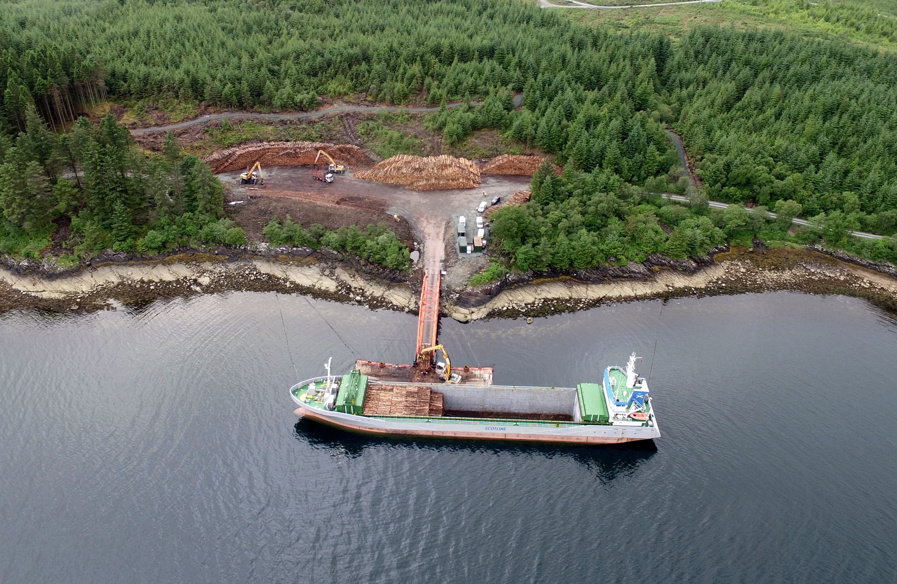 Timber transport partnership funding to benefit communities