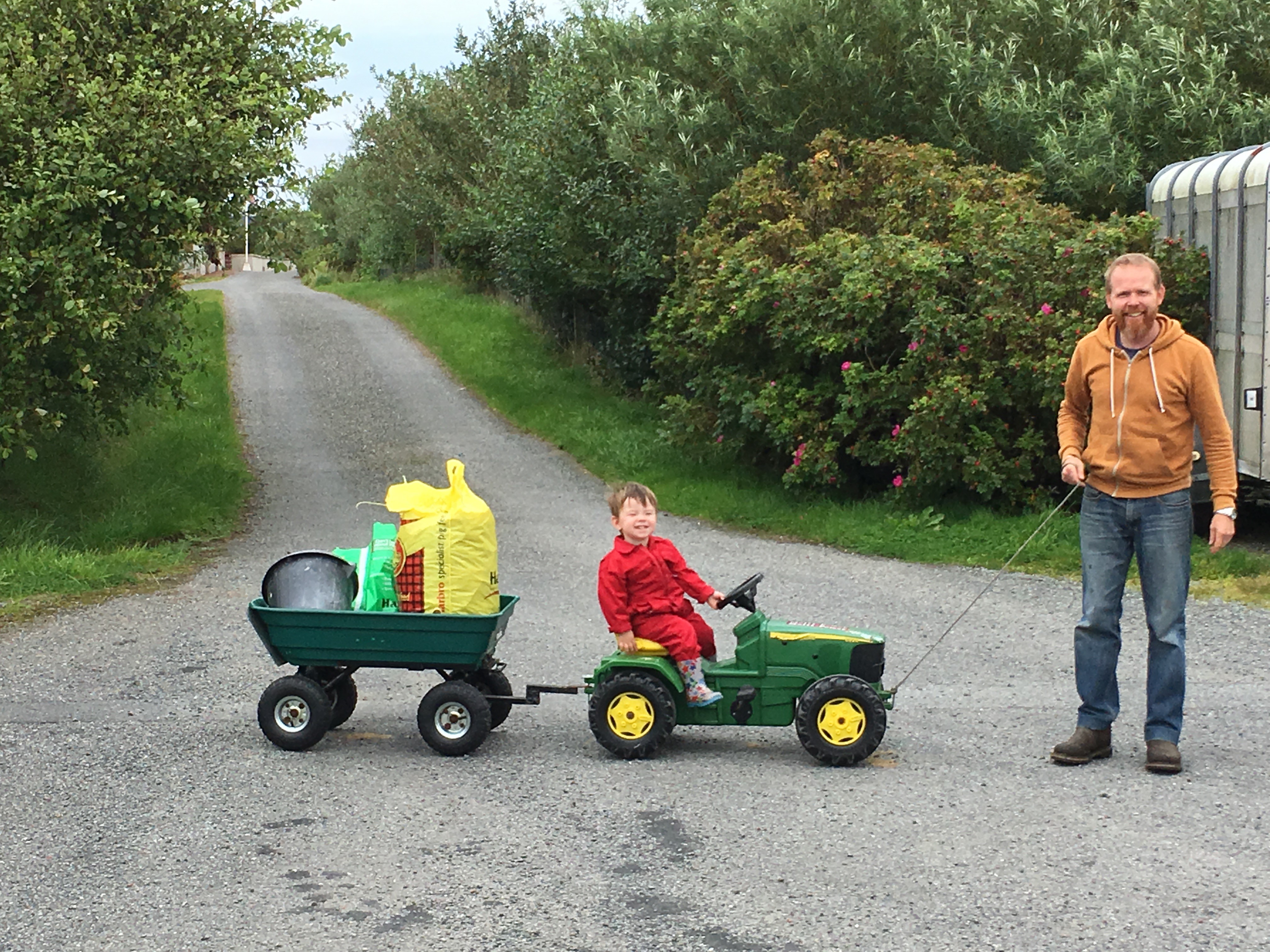 Shetland crofter using trees to grow his business
