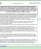 Woodland Valuation Tool