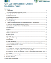 Glen Dye Moor woodland creation - EIA Scoping Report
