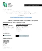 Stobo Estate - Statement of Reasons