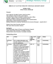 Scottish Forestry Strategic Advisory Group (SAG) minutes - 29 March 2023