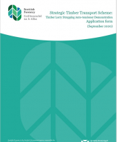 Timber lorry strapping auto-tensioner demonstration 