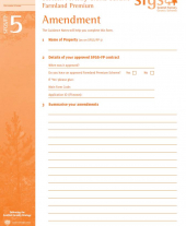 FP5: Amendment Form