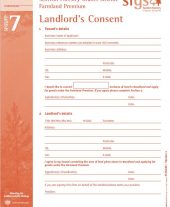 FP7: For Tenants that Require Landlord's Consent Form