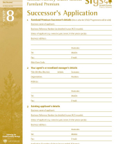 FP8: Successor's Application Form