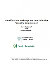 Gamification within Plant Health in the Forestry Commission