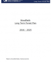 Woodfield Long Term Forest Plan